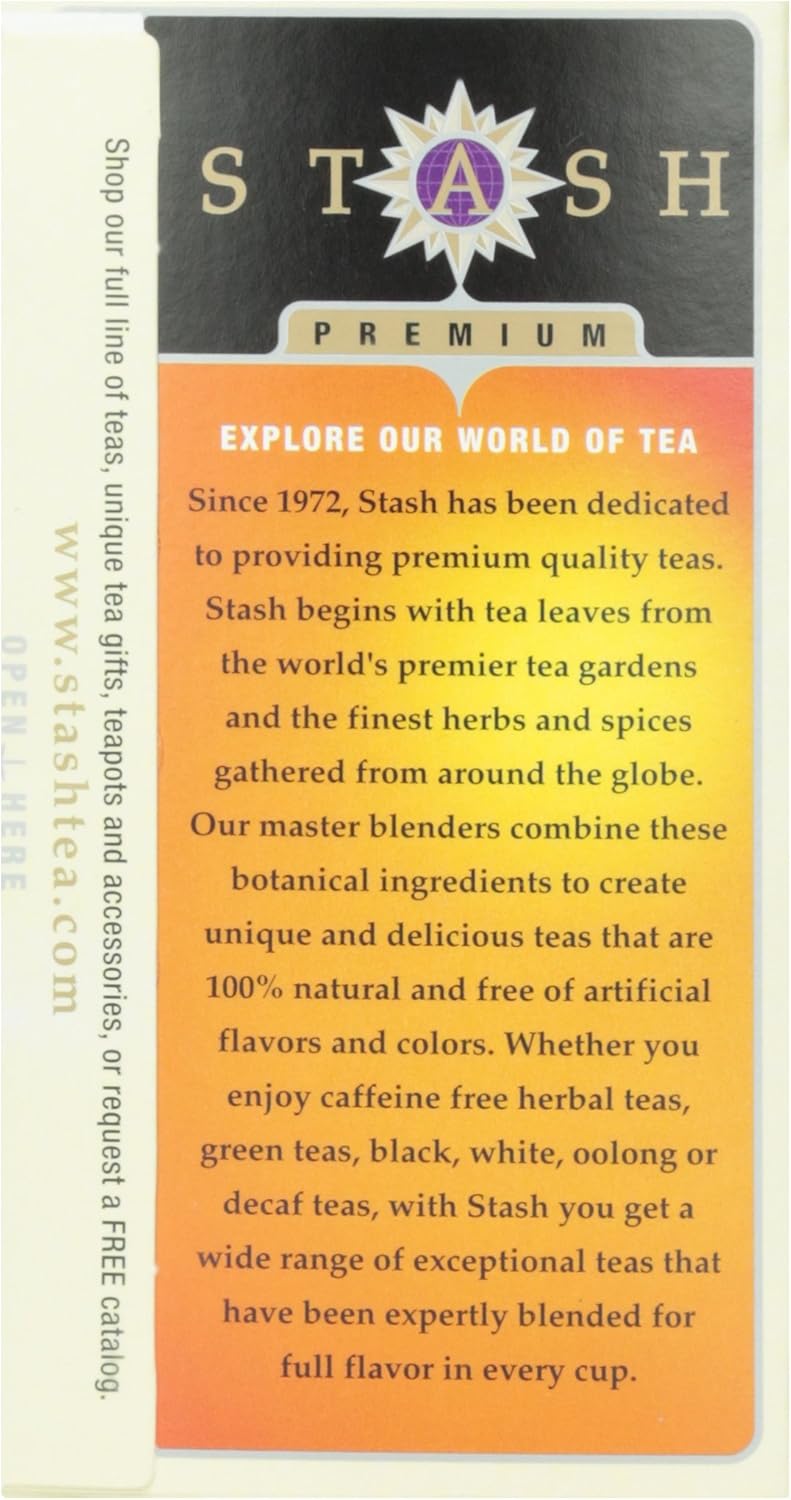 Stash Peach Black Tea - 20 Tea Bags - Image 4